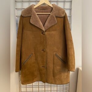 Vintage Oakleaf Leatherwear shearling coat